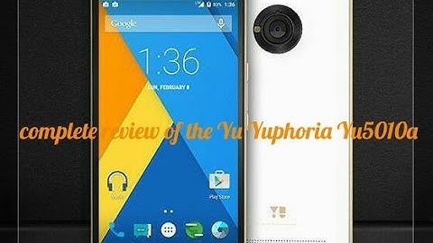 Honest review of YU yuphoria yu5010a after 10 days of usage.