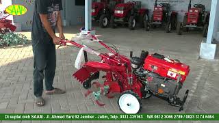 Bermesin Solar  Traktor Mini  Rotari Tiler & Cultivator Tipe MT173 dan MT180  #saamjember