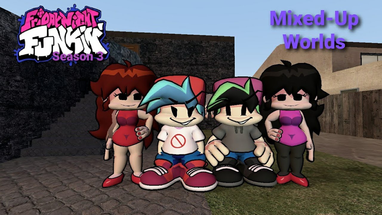 FNF Shorts S3: Mixed-Up Worlds