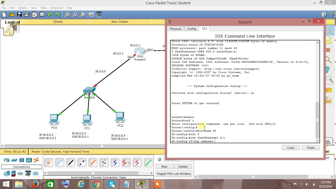 layer 2 nat example cisco packet tracer