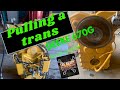 John Deere 670g Transmission major failure. watch how I remove this trans.