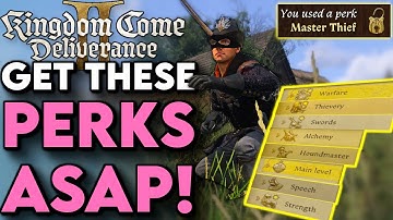 Kingdom Come Deliverance 2 Best Perks And Skills You Should Be Using! (KCD2 Tips and Tricks)