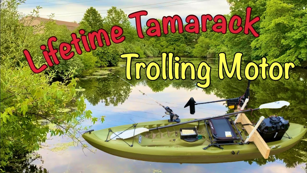 Limetime Tamarack Angler 100 Kayak Trolling Motor Upgrade 