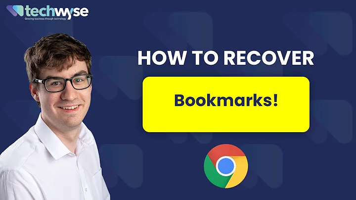How to Recover your Google Chrome Bookmarks