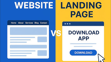 Landing Page vs Website | The Key Difference Every Designer Must Know