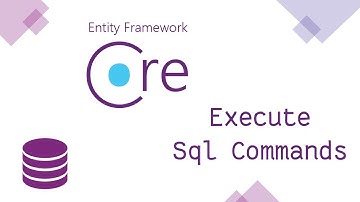 [Arabic] Entity Framework Core - 68 Save Data with Sql Statment and Stored Procedures ExecuteSqlRaw