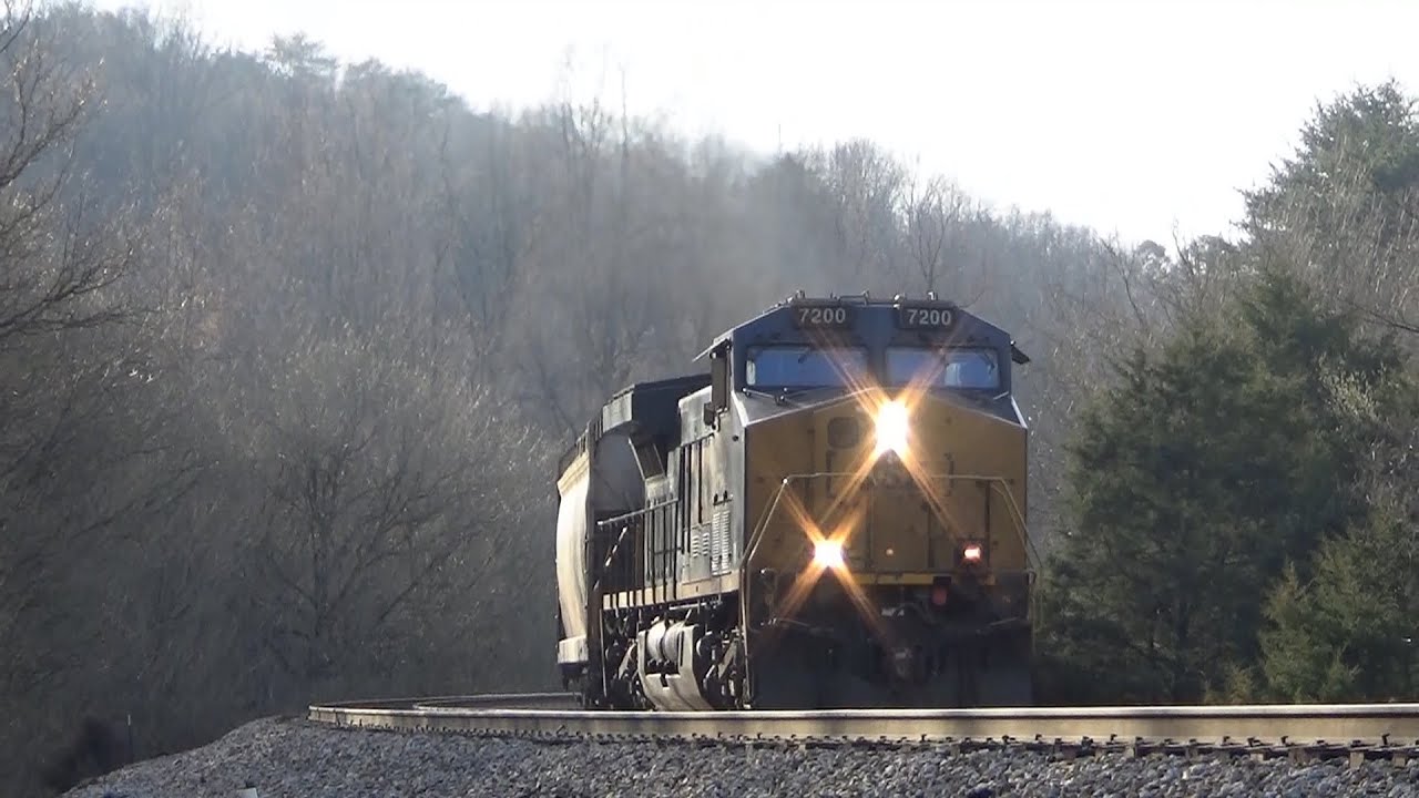 Class Leader CSX CM44AH 7200 w/ Nice K5LA Leads Manifest Q584-05 on 3/5/22