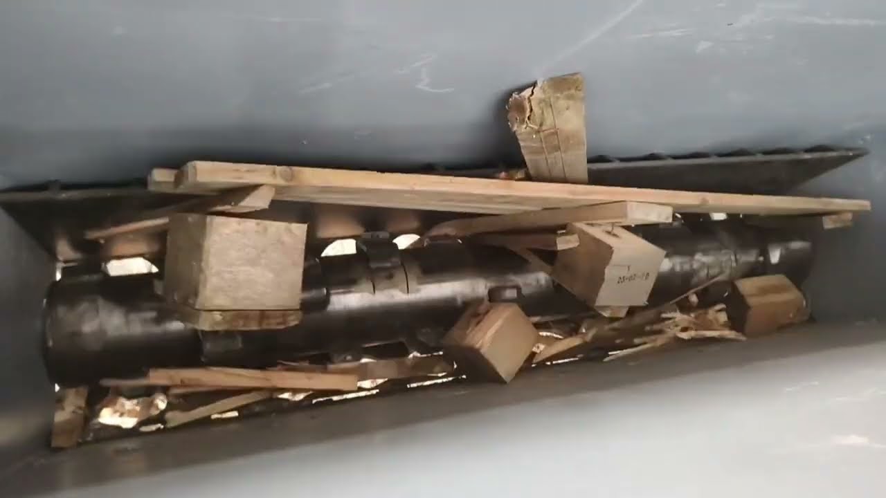 Triturador pallet madeira