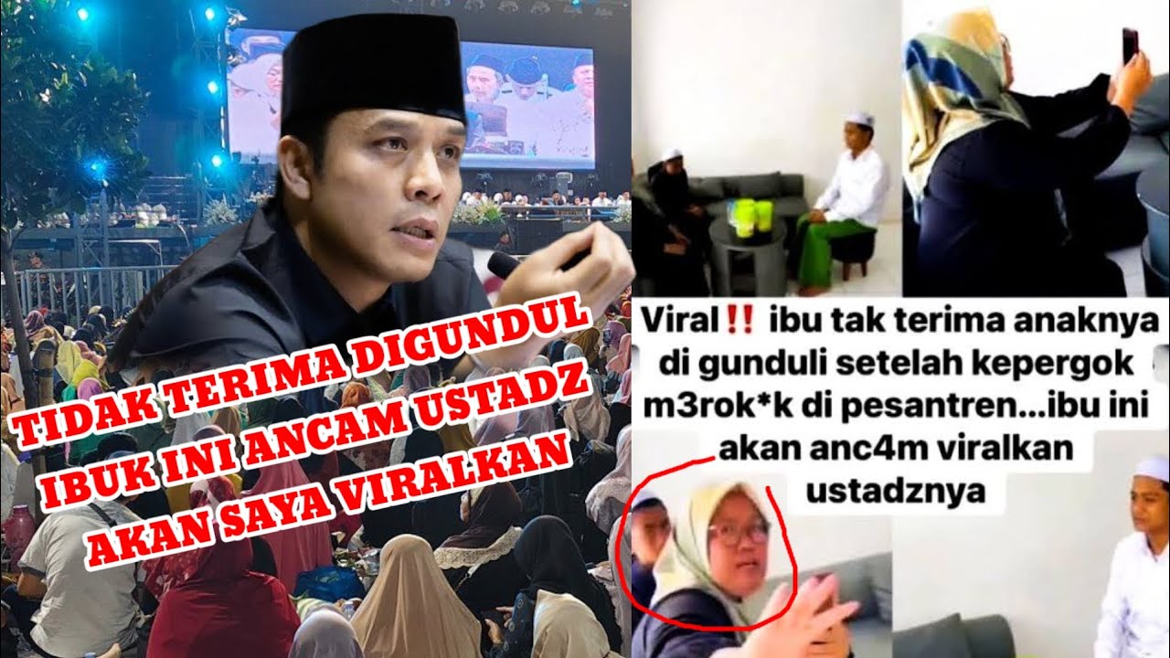 Gus KAUTSAR TERBARU MENANGGAPI IBU WALI SANTRI ACAM USTADZ YANG GUNDUL ANAKNYA
