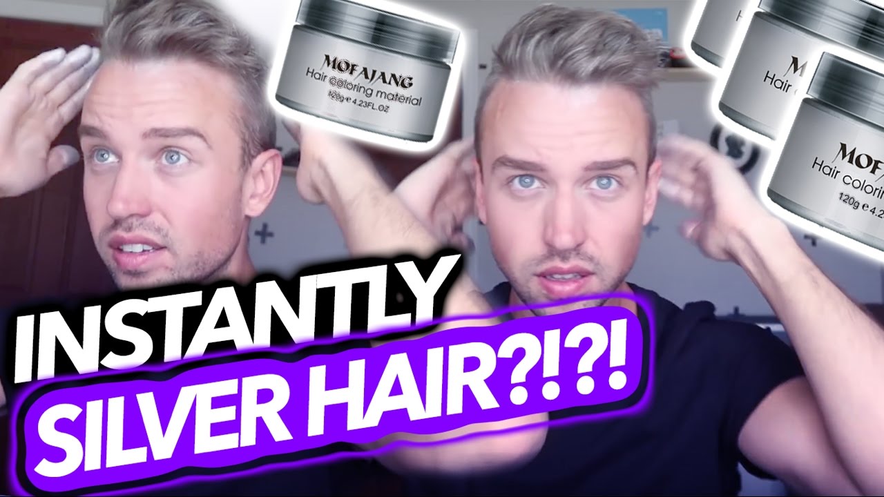 Silver Hair Without Dye Mofajang Review Youtube