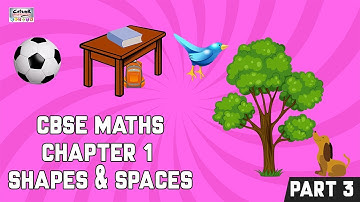 Shapes And Spaces | CBSE Class 1 Maths | Chapter 1(Part -3) | Best Educational Videos #catrackkidstv