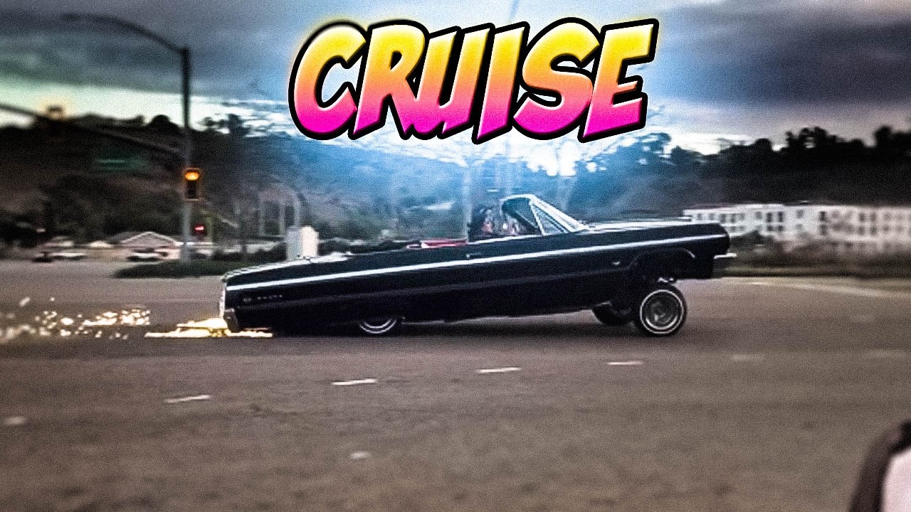 TRUCK ON AIR BAGS / LOWRIDER PROBLEM CRUISE / STREET HOPPING