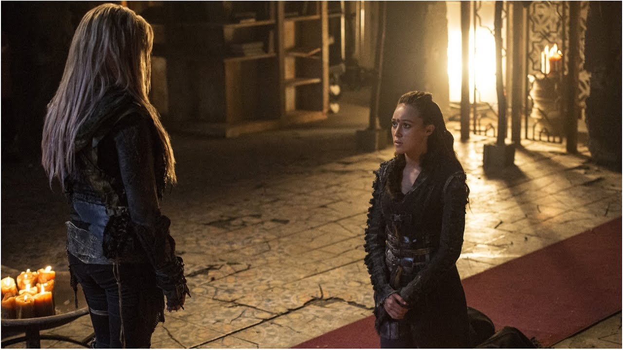 The 100 3x03: Lexa bows to Clarke [1080p+Logoless] (Limited Background