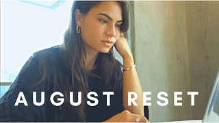 📆 MY AUGUST RESET | goal planning, budget, monthly favorites