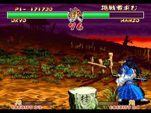 Shin Samurai Spirits : 【TAS】 playthrough (Ukyo)