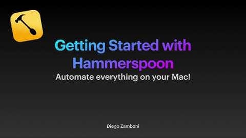 Learning Hammerspoon: Getting Started