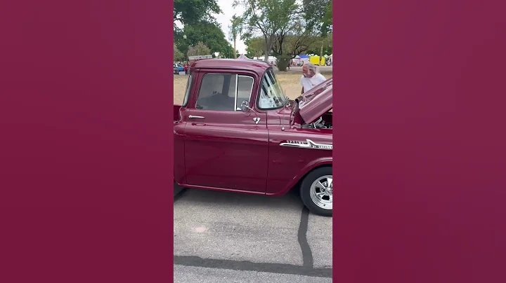 1958 Chevy Apache. #fleetside #classictruck #chevys