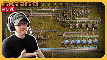 ROBOTICS, WEAPONRY and OUTPOSTS! - Factorio 🔴[LIVE]