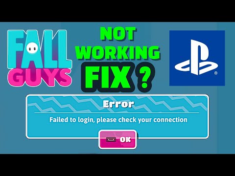 Fall Guys ERROR Failed To LOGIN Check Your Connection FIX ?