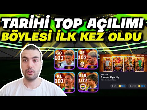 TARİHİ PAKET AÇILIMI 🔥 103 GEDSON , 102 İCARDİ, 102 FERDİ, 101 UĞURCAN 'I ÇIKARDIM 😲 EFOOTBALL 2024