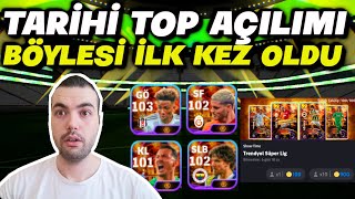 TARİHİ PAKET AÇILIMI  103 GEDSON , 102 İCARDİ, 102 FERDİ, 101 UĞURCAN 'I ÇIKARDIM  EFOOTBALL 2024