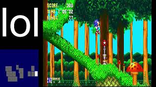 Sonic 3 Air St Full Game Glitched Speedrun Tutorial Series Mushroom Hill 1