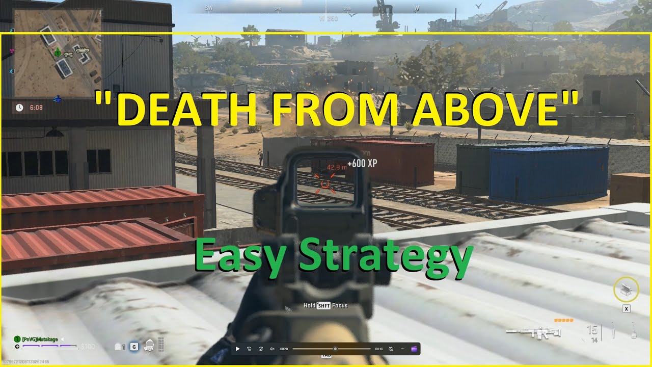 "Death From Above" DMZ Mission Call of Duty Modern Warfare 2 (2022