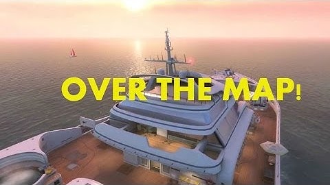 Black ops 2-Tomahawk across the map on Hijacked