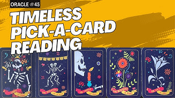 Reading #45:  Message from your heart + Energy Healing | Timeless Pick-A-Card