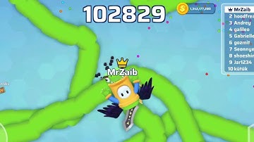 I reached 100000+ points in snake io 🐍 Snake.io gameplay 😎