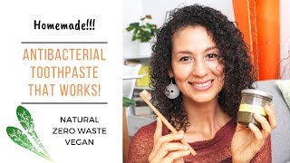 Make Your Own Antibacterial Toothpaste (w/4 ingredients!) | Vegan & Zero Waste | Naturally Radiant How To Make Your Own Natural Toothpaste With Only 4 Ingredients