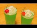 cream soda jelly - セブンイレブンに売っていた「まるでクリームソーダなゼリー」を作ってみたよ☆
