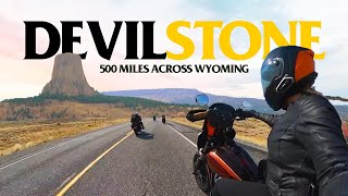 The Devilstone Run: A Motorcycle Ride and Camping Trip Across Wyoming