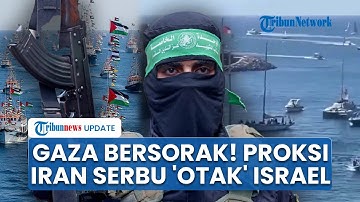 Rangkuman Konflik Israel: Palestina Gembira! Serangan Membabi Buta Proksi Iran Serbu 