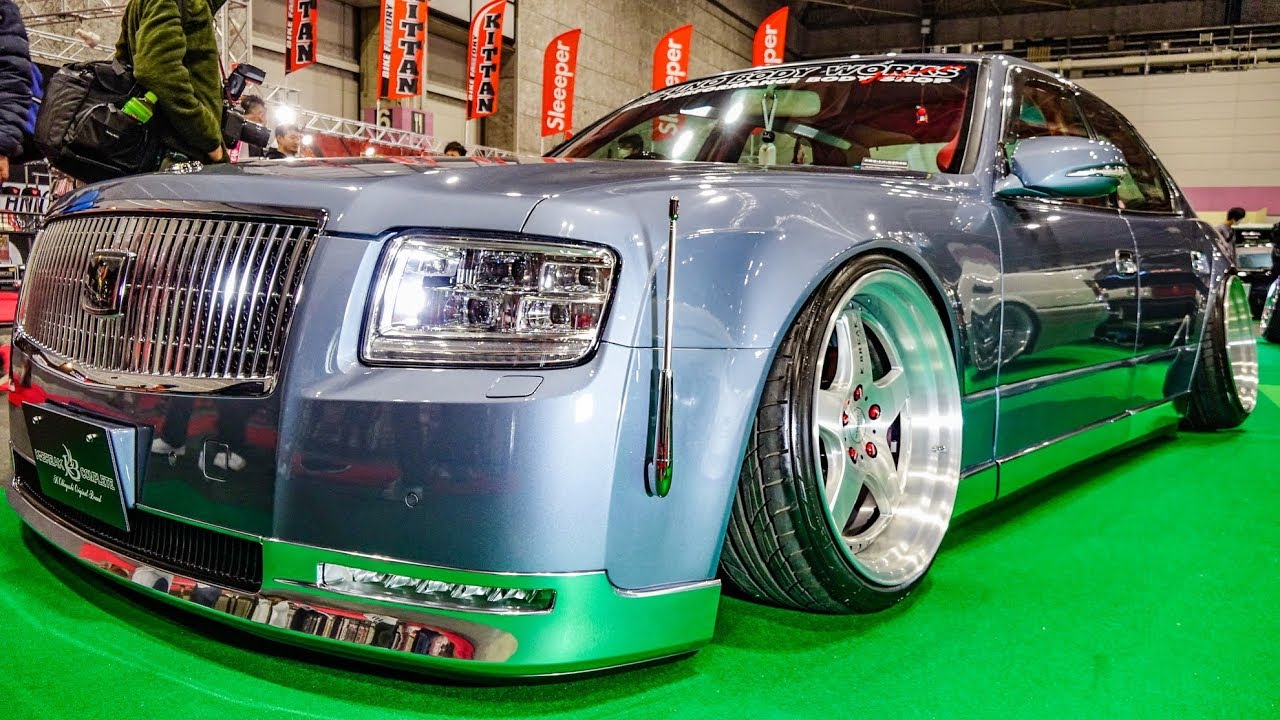 4K)K-BREAK TOYOTA CELSIOR Face lift CENTURY セルチュリー 20系