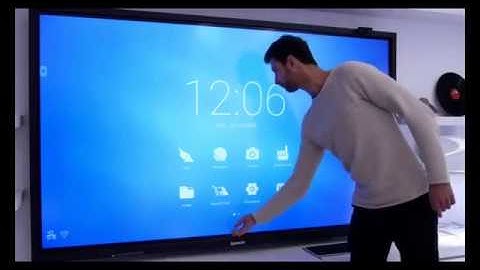 Grand Ecran Tactile salle de réunion