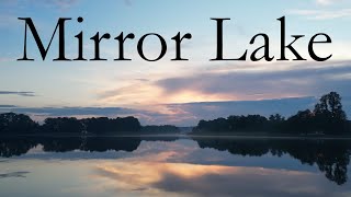 The Mirror Lake 🌙 Cinematic Sunset Reflections [No Talking]