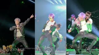 Jimins Moves In The Beginning Of Fire Dance Compilation From Love Yourself Tour