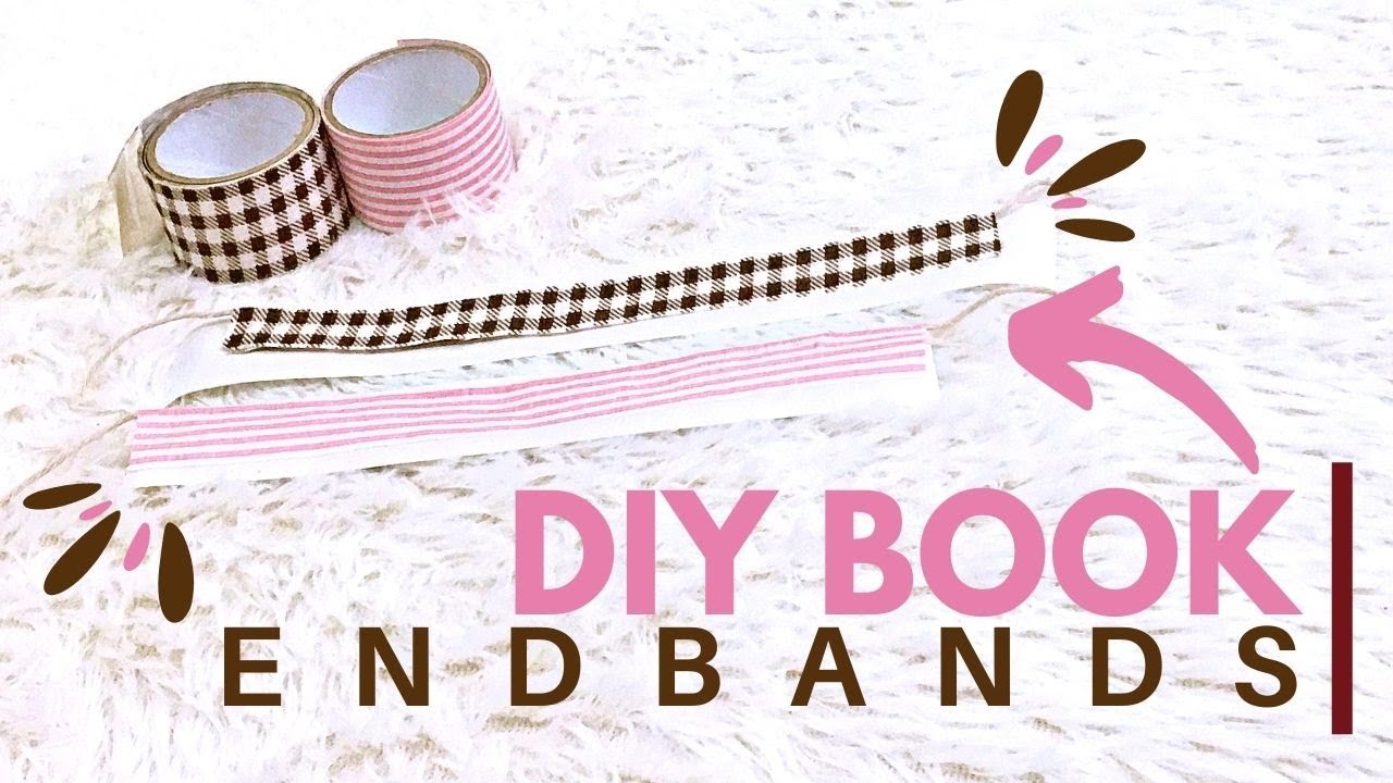 Bookbinding tutorial｜How to make Book Headband/Endband 