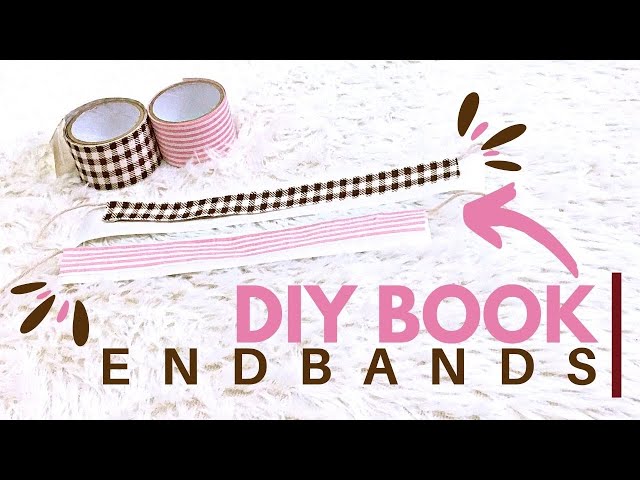 Bookbinding tutorial｜How to make Book Headband/Endband 