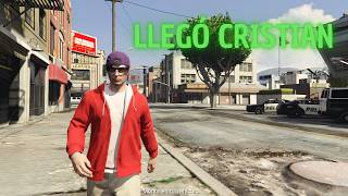 CRISTIAN LLEGÓ A LOS SANTOS