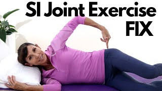 SI Joint Exercises PHYSIO FIX for Pregnancy | Home Routine
Sacroiliac joint exercises can ease pelvic pain and support the pelvic girdle in pregnancy. Physiotherapist Michelle from https://www.pelvicexercises.com.au guides you through gentle exercises that strengthen and stabilize the SI joints. These exercises may be performed with mild to moderate sacroiliac joint pain and instability during and after pregnancy.
SI joint pain usually occurs when the joints in the pelvis move more than usual during pregnancy to prepare for childbirth. Pelvic girdle pain typically occurs on one or both sides of the buttocks. Pain usually worsens with walking, prolonged standing or climbing stairs. This condition can also present with discomfort behind the pubic bone (symphysis pubis) at the front.
This SI Joint exercise routine involves a combination of stretches and gentle strengthening exercises for the muscles that support the pelvic joints. The exercises are performed to sitting before moving into kneeling and then side lying. If you’re unable to lay down on the ground you can also do these exercises on a firm mattress in bed.
1. SI Joint Exercises Sitting
* Sit on a firm high chair or the side or your bed.
* Commence with forward bends and single leg buttock stretch to ease tight muscles in the lower back and buttocks
* Position the belt to wrap around your thighs and sit just above your knees fixed so the knees are hip width apart
* Apply outward pressure against the belt with your thighs, start gently with 3-4 second holds sitting tall with good posture
2. Kneeling SI Joint Stabilization
* Position on all fours with a slight inward curve in the lower back
* Gently activate and then relax the deep inner abdominal core muscles
* Progress by combining with single arm raises to promote activity of the muscles in the back of your trunk
3. Side Lying Pelvic Stability Exercises
* Lie on your side with knees bent and inward curve in the lower back
* Lift the top knee away from the lower knee keeping both feet together supported by the ground
4. Lying Down Bridge Exercises
*If you are less than 16 weeks pregnant you may lay down flat on your back however if you feel lightheaded or after 16 weeks pregnancy, position your body with your chest and shoulders elevated rather than lying flat
* Position your feet apart, keep the inward curve in your lower back and raise your buttocks off the ground pushing down through your heels to lift your body
5. Side Lying to Finish SI Joint Stability Routine
*Pelvic floor exercises (Kegels) for pelvic stability
*Relaxed deep breathing and whole body relaxation
#SIJpainpregnancyexercises #SIJointpain #pelvicgirdlepainpregnancy
Reference
Ghaderi F, Mohammadi K, Amir Sasan R, Niko Kheslat S, Oskouei AE. Effects of Stabilization Exercises Focusing on Pelvic Floor Muscles on Low Back Pain and Urinary Incontinence in Women. Urology. 2016 Jul;93:50-4. doi: 10.1016/j.urology.2016.03.
–––––––––––––––––––––––––
Music by Aiden Kenway: https://www.youtube.com/channel/UCEeJ​​... Lights by Sappheiros https://soundcloud.com/sappheirosmusic​​ Creative Commons — Attribution 3.0 Unported — CC BY 3.0 Free Download / Stream: https://bit.ly/LightsSappheiros​​
Music That Kid Goran Licensed User
––––––––––––––––––––––––––
Disclaimer
The information provided in this video is intended as general information and not a substitute for individual medical advice regarding your medical condition. To the extent permitted by law, neither Healthy Fit Solutions Pty Ltd, as trustee for the P & M Kenway Family Trust (“we”), nor any of our officers, employees, agents or related bodies corporate will be liable in any way (including for negligence) for any loss, damage, costs or expenses suffered by you or claims made against you through your use of, or in connection with, this video or information supplied or offered to be supplied on this video. Although we use our best efforts to provide accurate information and other materials on this video, the video is provided “as-is”. To the extent permitted by law, all warranties, conditions and representations provided about or by this video are excluded. SI Joint Exercises PHYSIO FIX for Pregnancy | Home Routine