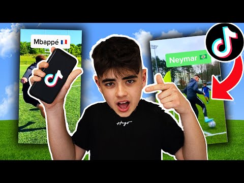RECREEZ TIKTOK-URILE FOTBALIȘTILOR CELEBRII !!