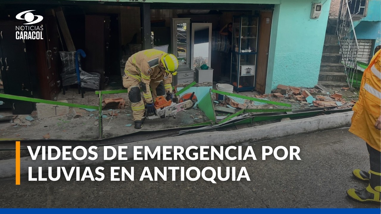 Fin de semana pasado por agua en el Valle de Aburrá: emergencias y vías cerradas por el invierno