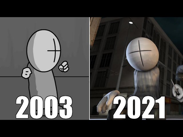 Evolution of Grunt (Madness Combat) in Games [2003-2021] 