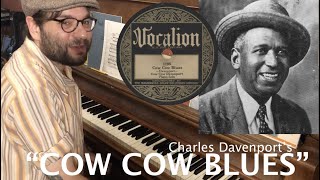 Video thumbnail of "Cow Cow Blues • Boogie-Woogie / Barrelhouse Piano • Ethan Leinwand"