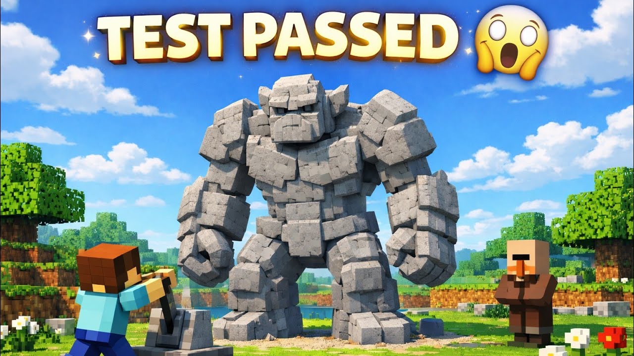 He Passed the Test 😱 | Minecraft Style AI Animation