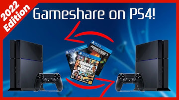 How to GAME SHARE on PS4! (EASY) (2022) | SCG