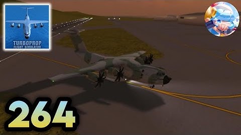 Turboprop Flight Simulator - Gameplay Walkthrough Part 264 - Landing (iOS, Android)
