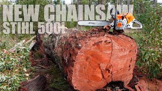 NEW CHAINSAW | Stihl 500i